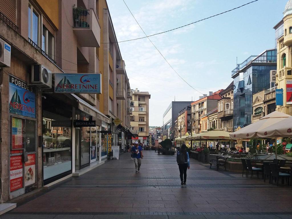 Square Studio Apartment Ниш Экстерьер фото